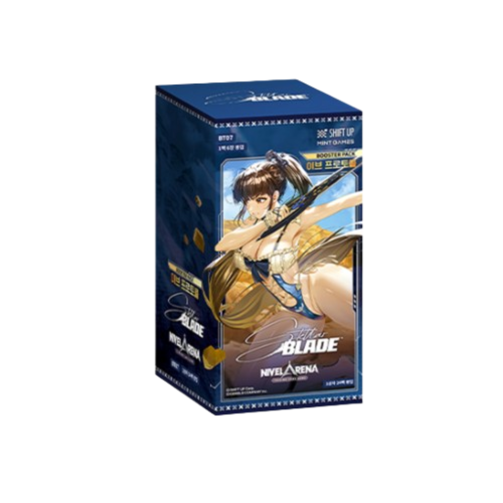 니벨아레나 BT07 부스터 팩 스텔라 블레이드 이브 프로토콜 박스 (24팩/한글판)(Nivelarena BT07 Booster Pack Stellar Blade Eve Protocol Box (Pack of 24/Korean Ver.))