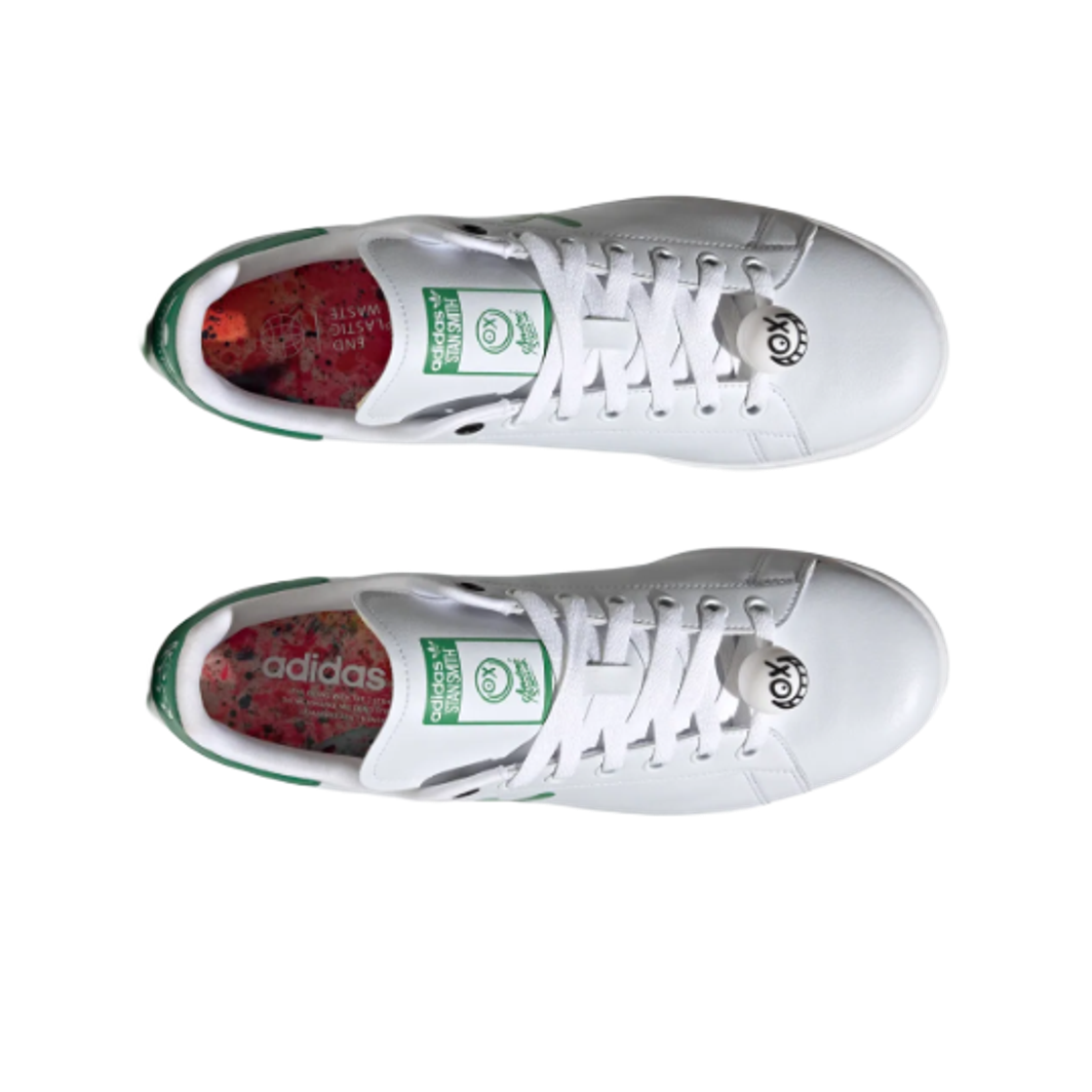 아디다스 x 앙드레 사라이바 스탠 스미스 화이트 풋웨어 화이트(Adidas x Andre Saraiva Stan Smith White Footwear White) - 2