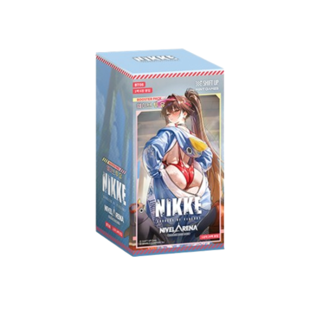BT08 Nivelarena BT08 Booster Pack Goddess of Victory Nikke Wave to You Box (Pack of 24/Korean Ver.)