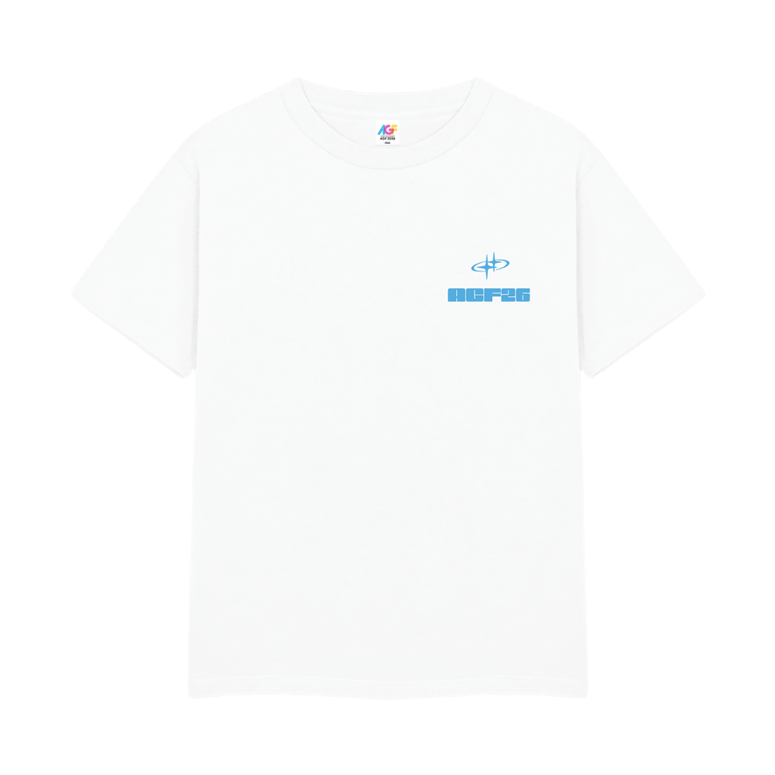 AGFTS-WT AGF 2026 OFFICIAL T-SHIRTS - WHITE