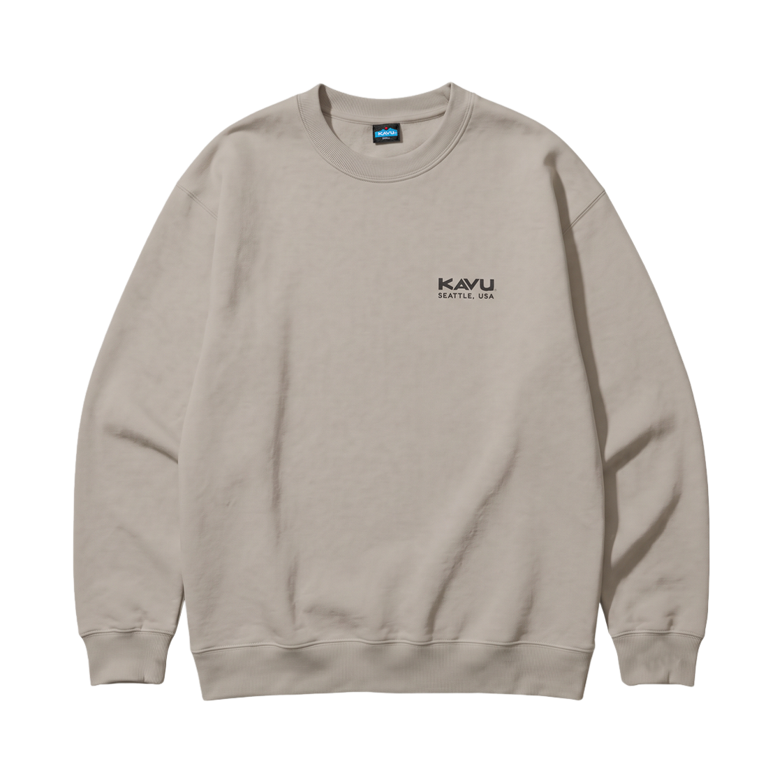 프릭스 스토어 x 카부 익스클루시브 크루 독 포토 프린트 크루넥 스웨트셔츠 베이지(Freak's Store x Kavu Exclusive Crew Dog Photo Print Crew Neck Sweatshirt Beige) - 2