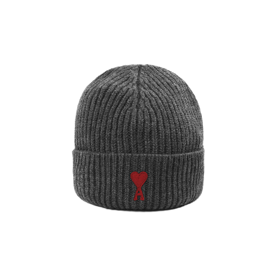 BFUHA116 018 084 [15% 쿠폰] AMI de Coeur Felted Merino Wool Beanie Heather Grey