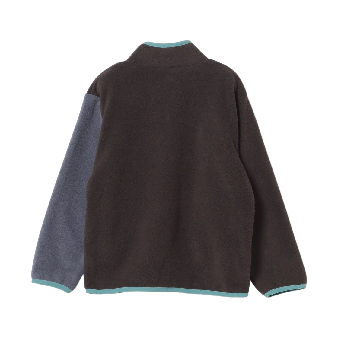 (키즈) 빔즈 미니 컬러 블록 플리스 자켓 차콜((Kids) Beams Mini Color Block Fleece Jacket Charcoal) - 2