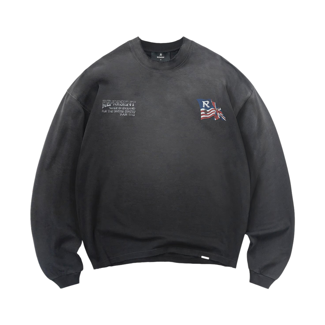 리프레젠트 이글 롱슬리브 티셔츠 블랙 - 26FW(Represent Eagle LS T-Shirt Black - 26FW) - 1