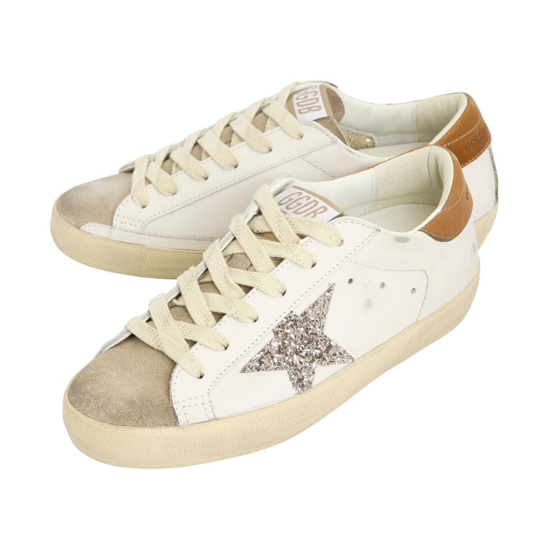 [15% 쿠폰] (W) 골든구스 슈퍼스타 화이트 베이지([15% 쿠폰] (W) Golden Goose Superstar White Beige) - 2