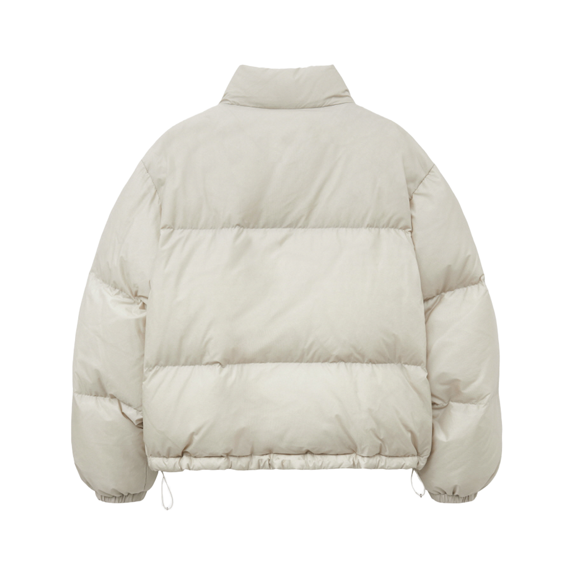 인사일런스우먼 베이직 립스탑 구스 다운 애쉬 베이지(INSILENCE WOMEN Basic Ripstop Goose Down Ash Beige) - 2