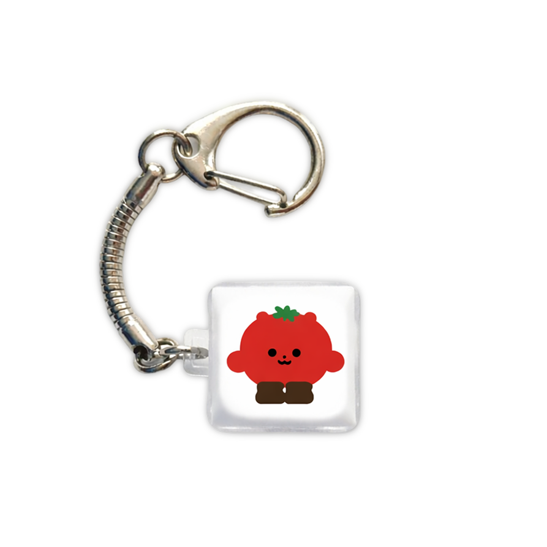 E2604_0004 EARPEARP Tomato Man LED Keycap Keyring