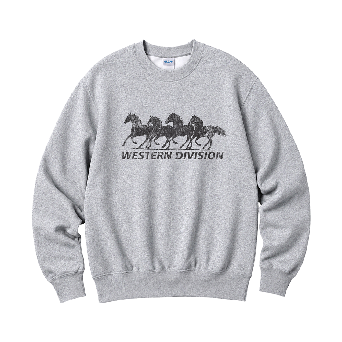 길단 X 빈티지 컬렉션 디비전 맨투맨 티셔츠 그레이(Gildan x Vintage Collection DIVISION Crewneck Sweat shirt Gray)