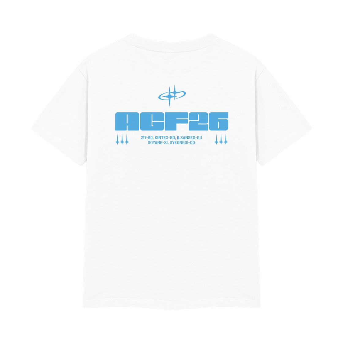 [예약배송] AGF 2026 공식 티셔츠 - 화이트(AGF 2026 OFFICIAL T-SHIRTS - WHITE) - 2