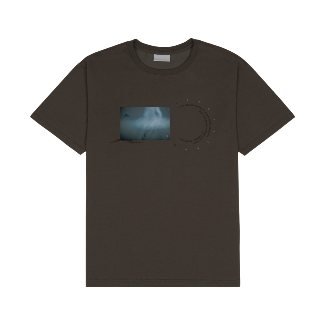 SG26FWTOTS001 Sansan Gear Crosstalk T-Shirt Brown