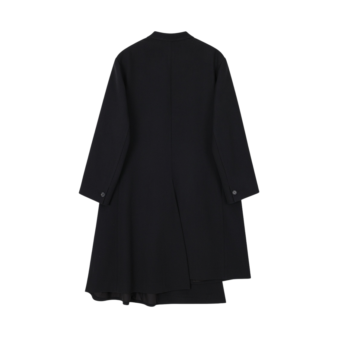 송지오 컬렉션 바이어스 드레이프 코트 블랙(SONGZIO COLLECTION Bias Drape Coat Black) - 2
