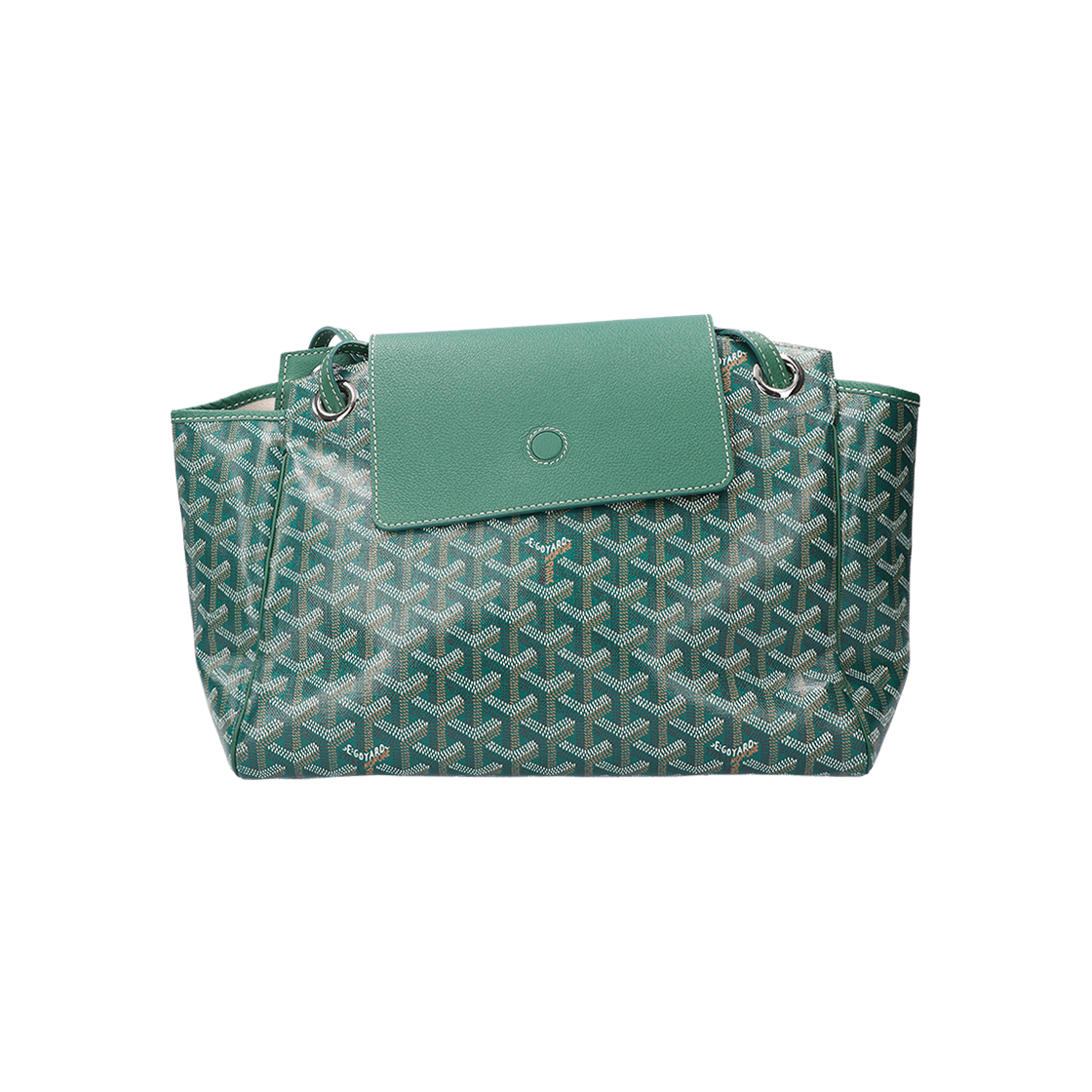 ITQI3QQM7VLJ Goyard Amarouette PM Bag Canvas Leather Green