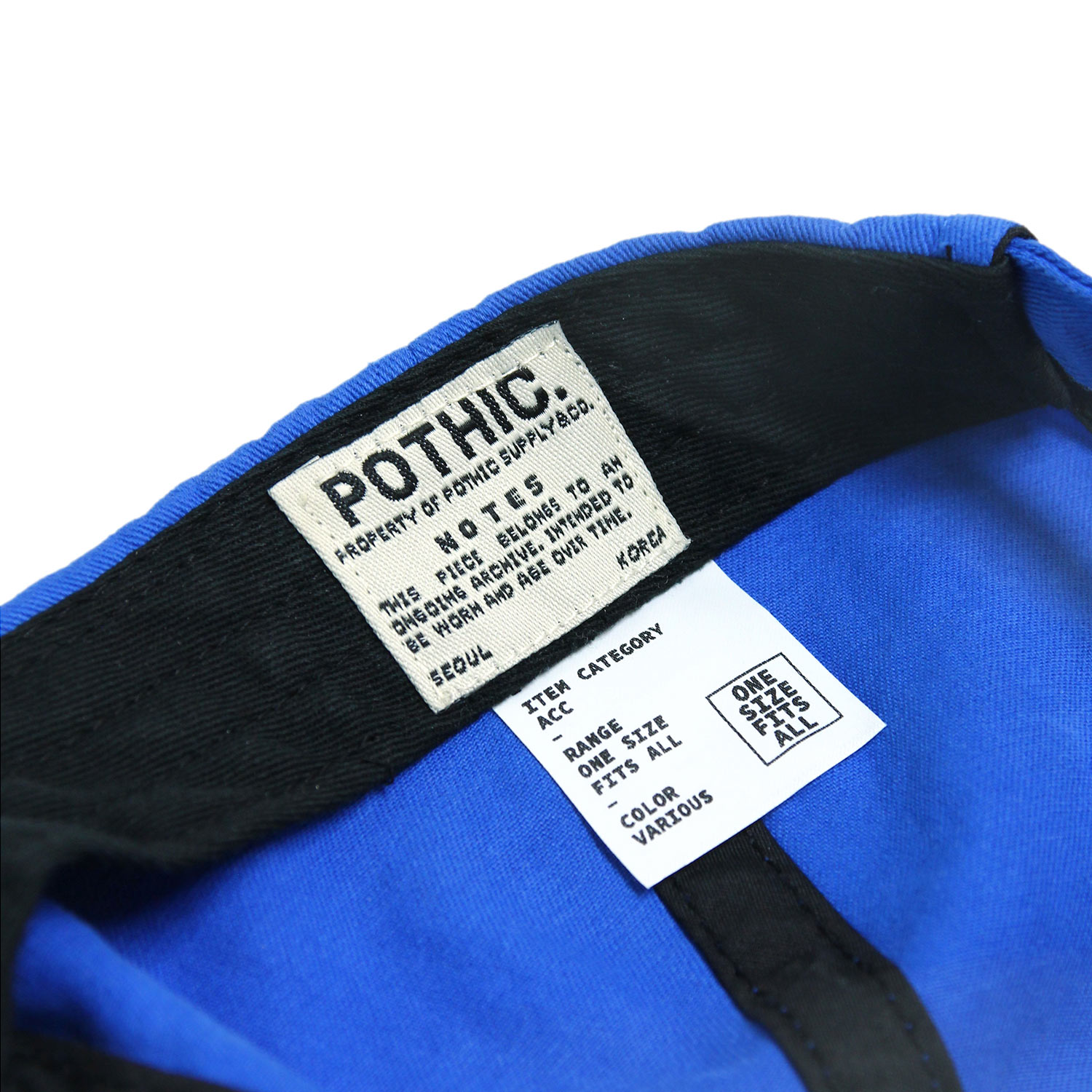 포틱 핸드리튼피 클래식 블루(POTHIC Handwritten P. Classic Blue) - 4