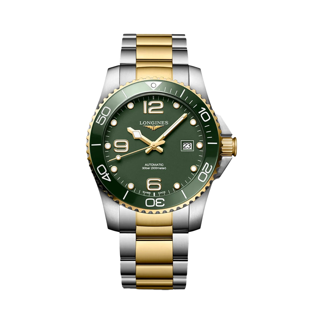 L3.781.3.06.7 [15% 쿠폰] Longines Hydroconquest Automatic 41mm Stainless Steel Ceramic Green