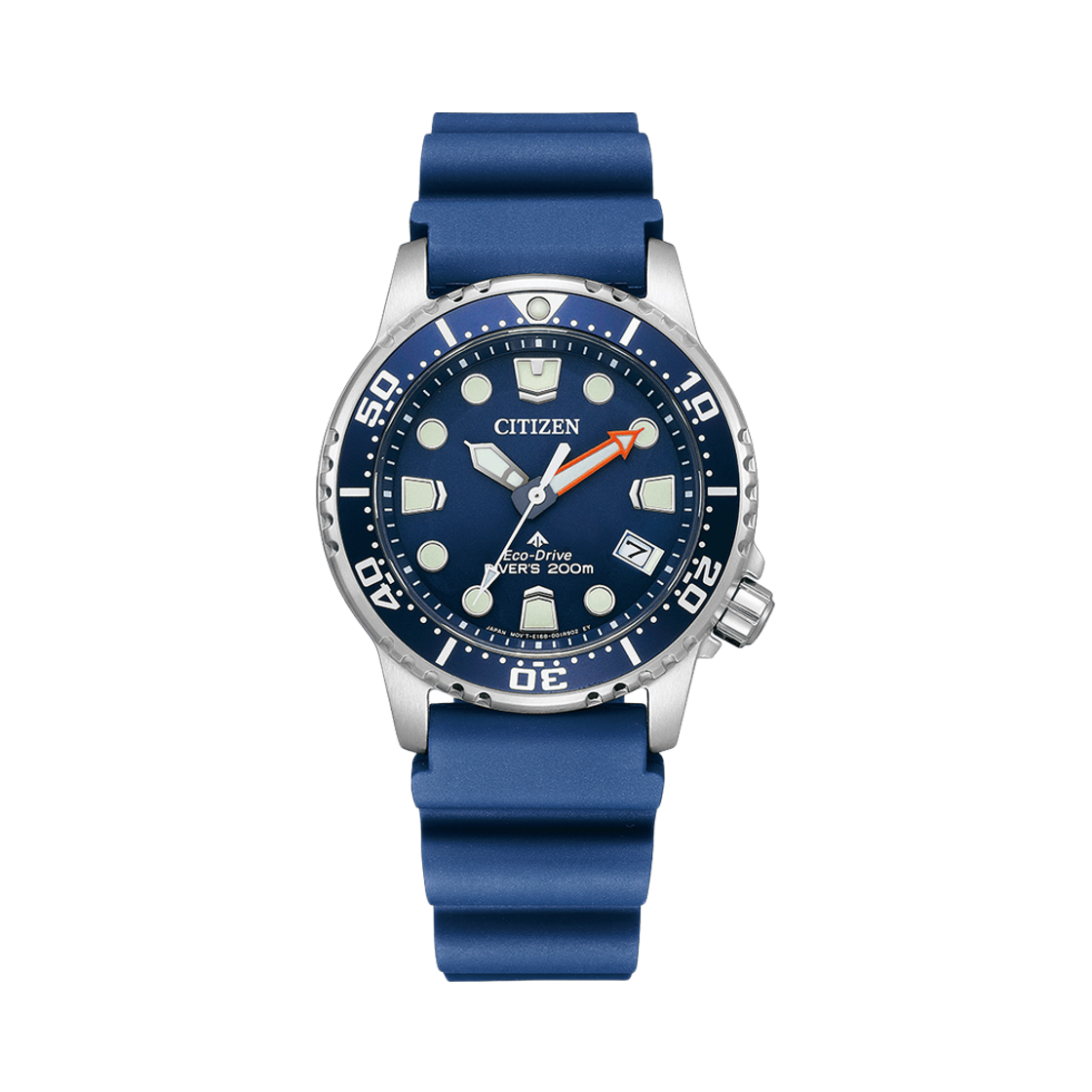 EO2021-05L [15% 쿠폰] Citizen Promaster Eco-Drive Diver 36.5mm Stainless Steel Silver Blue