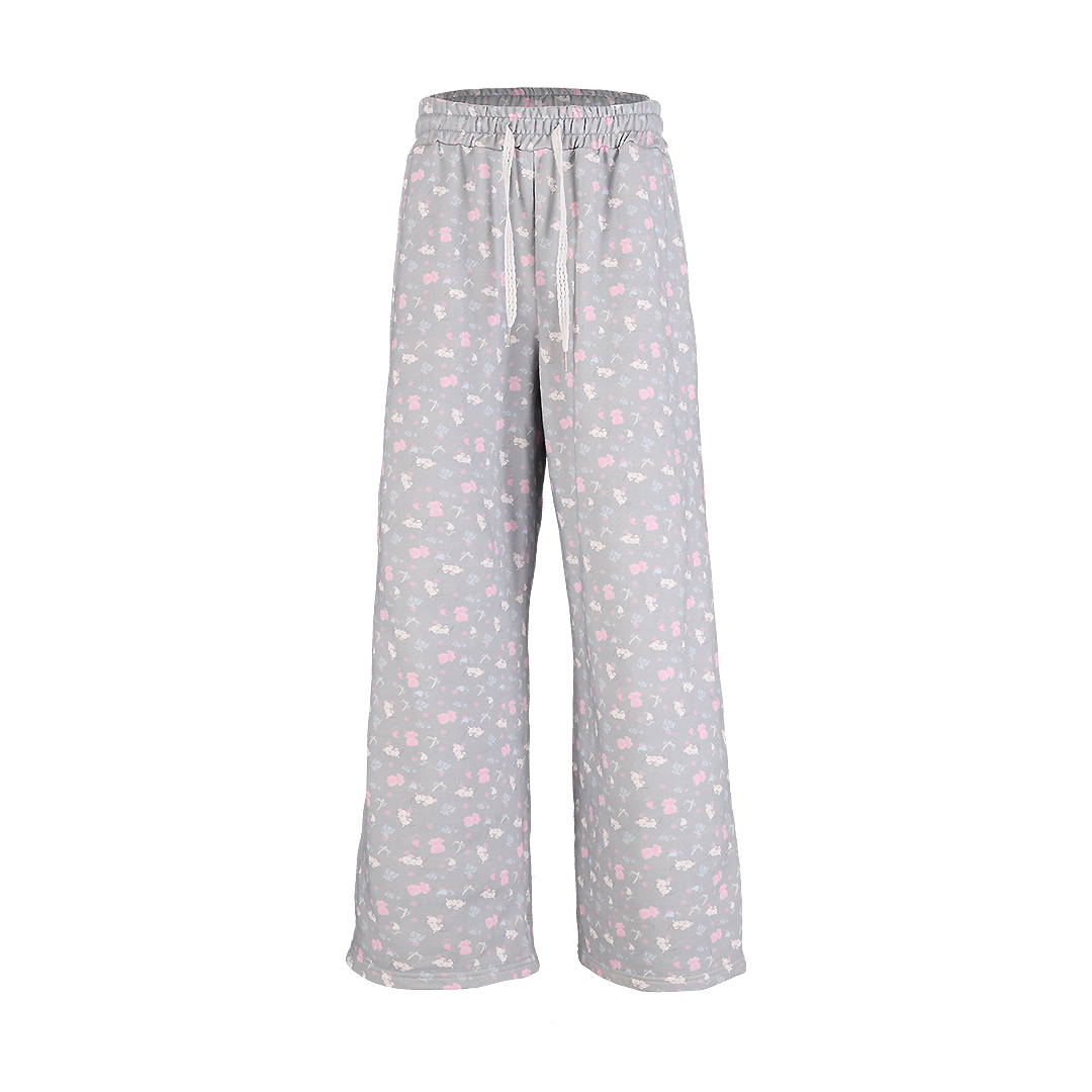 HKFW009 Honkyo Winter Nap Mouse Comfort Pants Grey