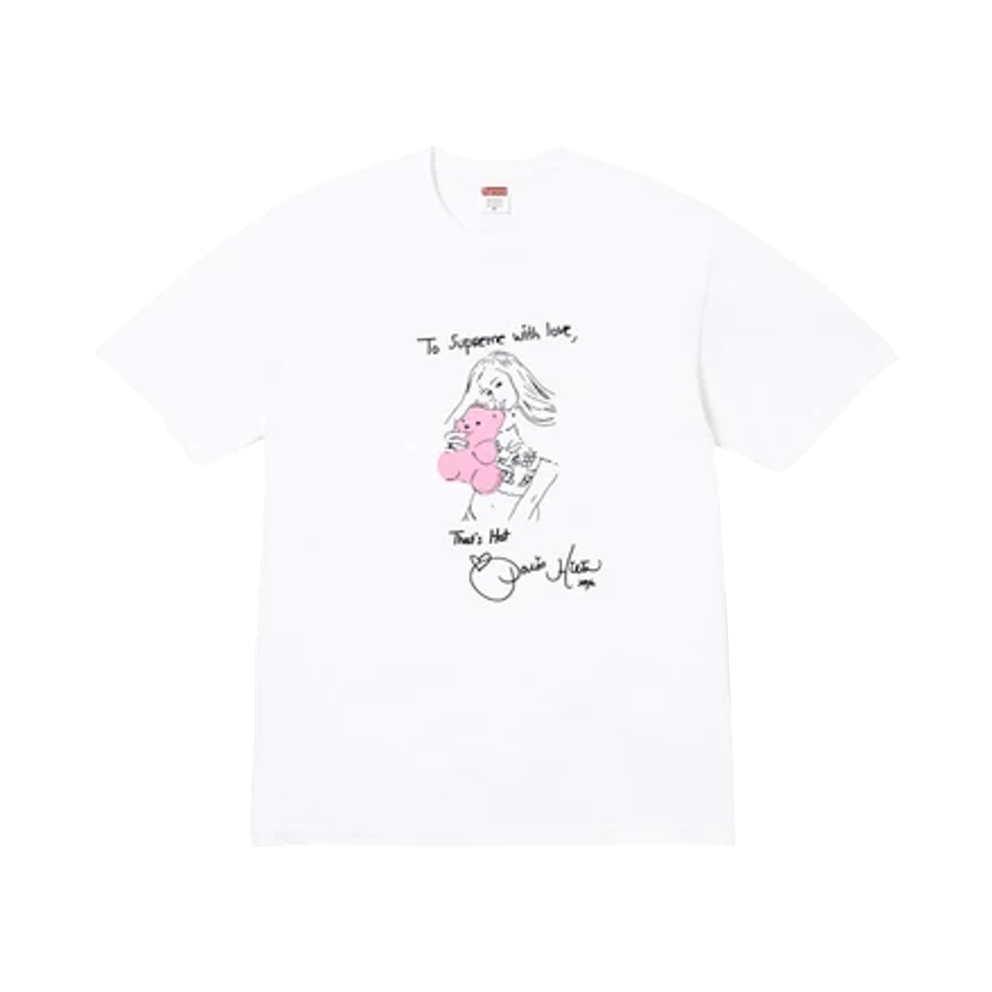- Supreme Paris T-Shirt White - 26FW