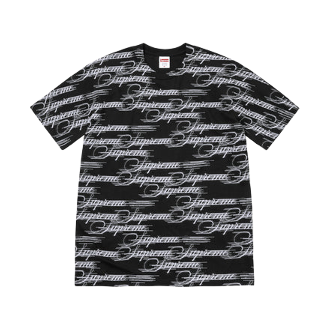슈프림 스크립트 티셔츠 블랙 - 26FW(Supreme Script T-Shirt Black - 26FW)