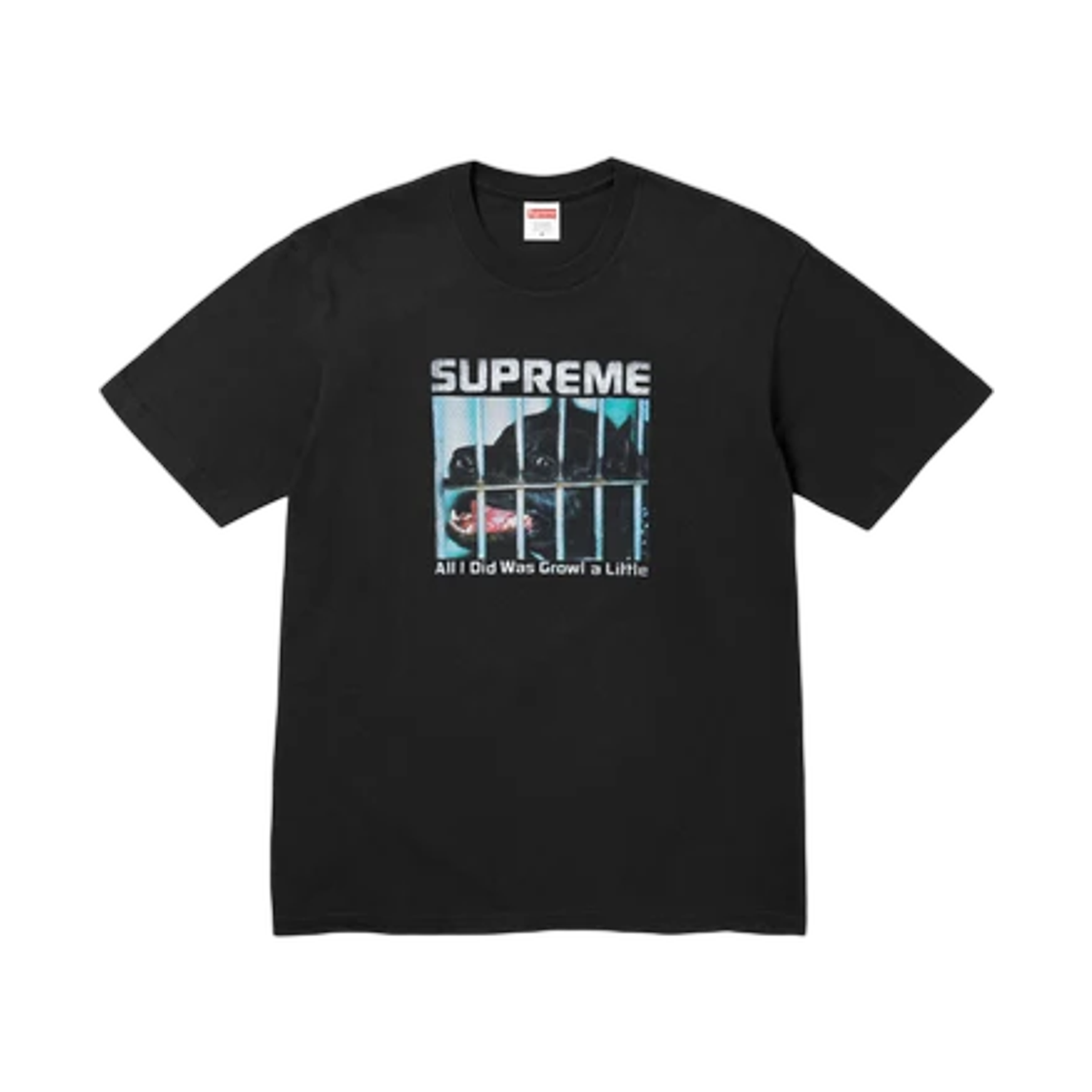 - Supreme Growl T-Shirt Black - 26FW