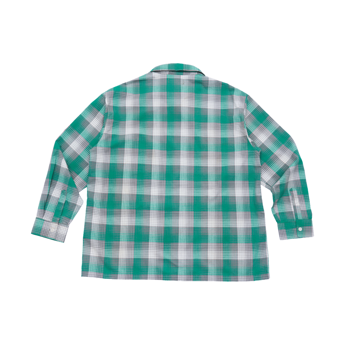 잼커빙 올드 다이드 셔츠 빈티지 그린(Jamcurving Old Dyed Shirts Vtg green) - 2