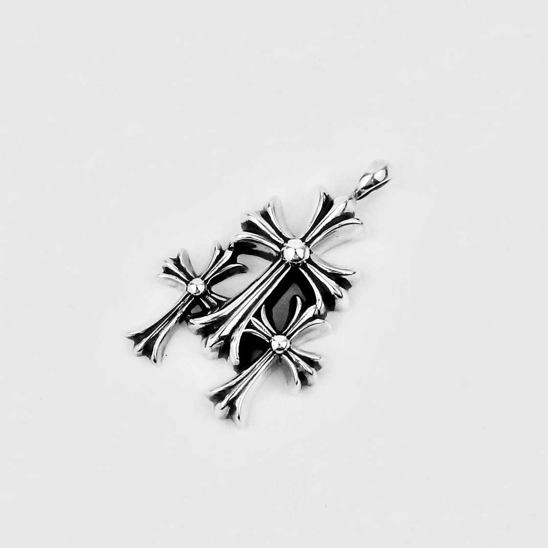 한스룸 크롬하츠 3CH크로스 스몰 펜던트(Hansroom Chrome Hearts 3CH Cross Sml Pendant) - 4