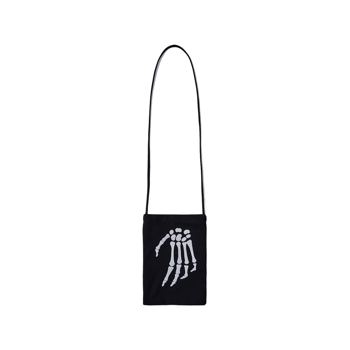 X-Ray & Oval Logo Mini Bag / Black & White Vanson Leathers Embroidered X-Ray & Oval Logo Mini Bag / Black & White