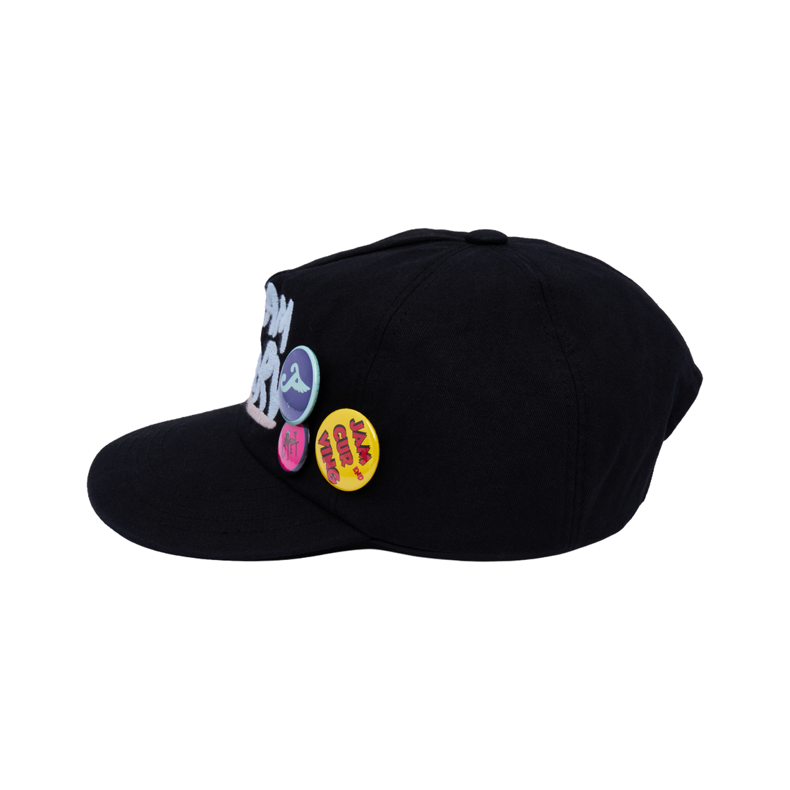 잼커빙 커브 핀 캡 빈티지 블랙(Jamcurving Curve Pin Cap Vintage Black) - 3
