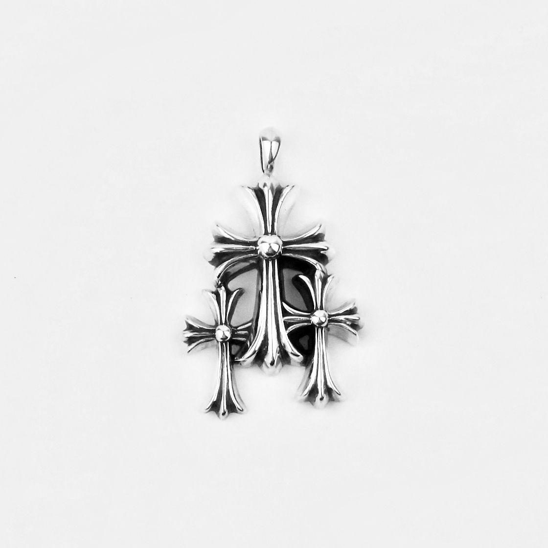 한스룸 크롬하츠 3CH크로스 스몰 펜던트(Hansroom Chrome Hearts 3CH Cross Sml Pendant) - 2