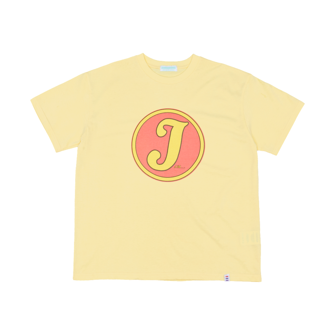 JCV26SSTS01-STAMP-YEL Jamcurving Jam Stamp Tee Yellow