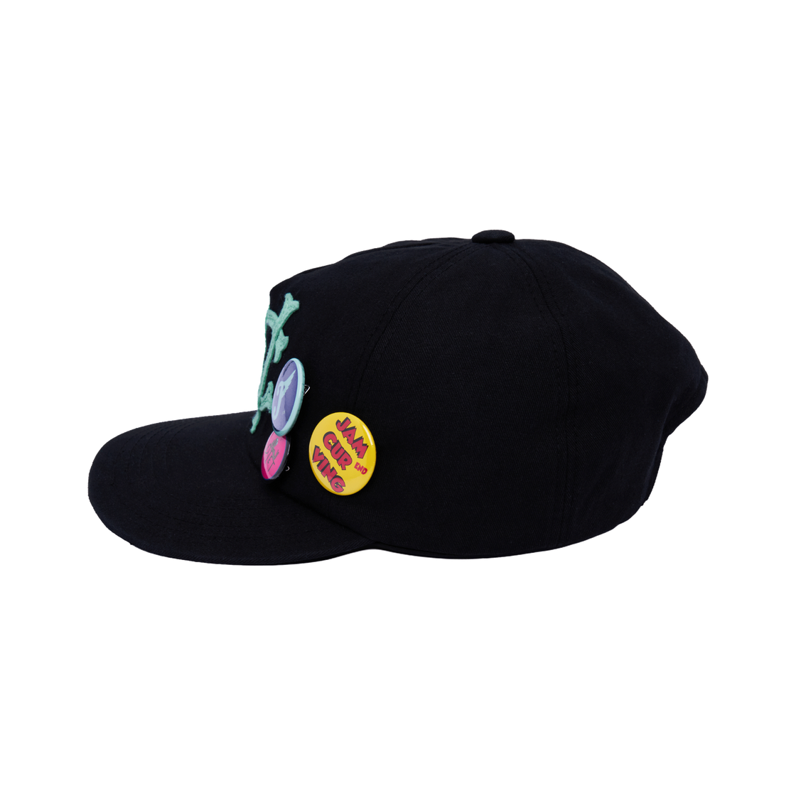 잼커빙 JCV 핀 캡 빈티지 블랙(Jamcurving Jcv Pin Cap Vintage Black) - 3