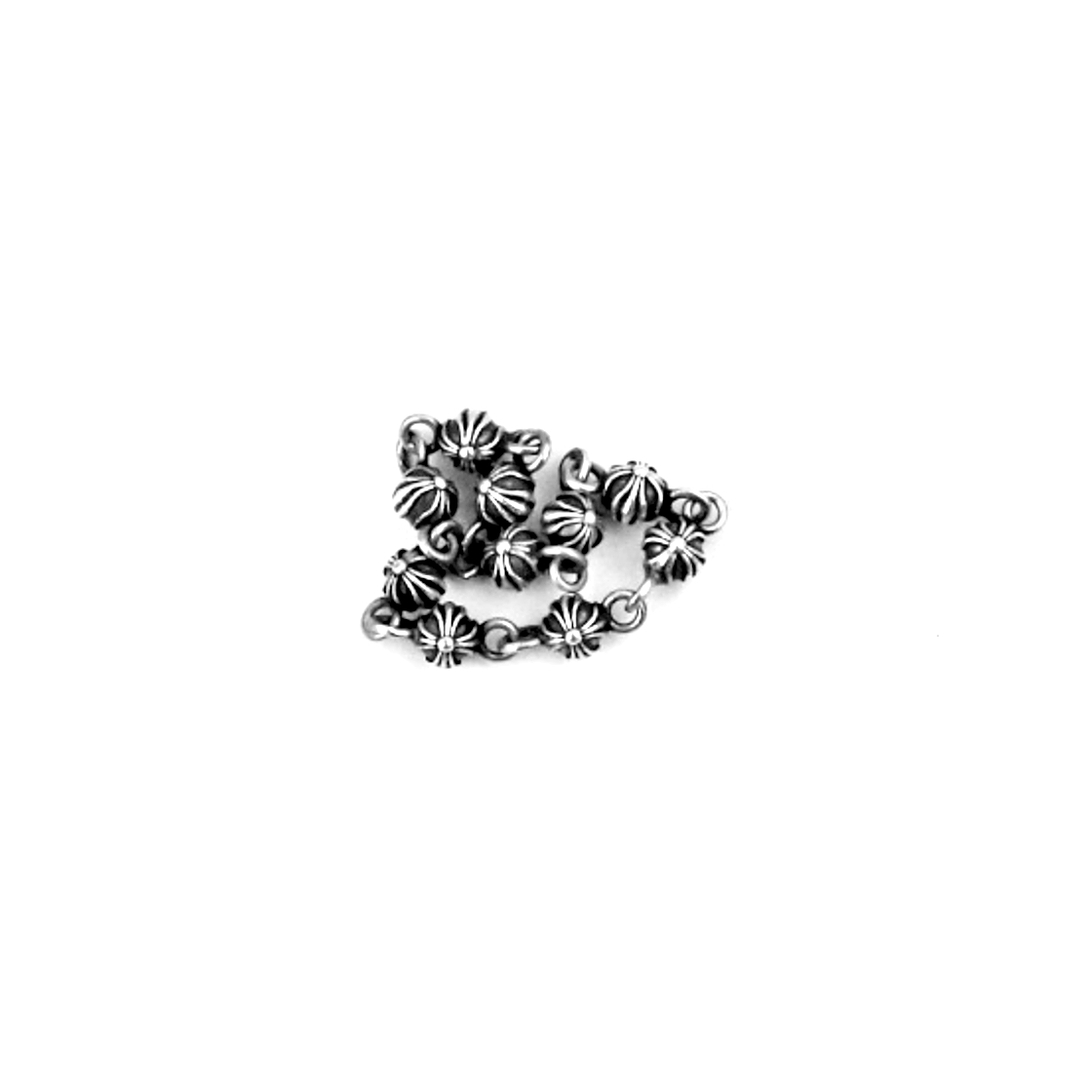 한스룸 크롬하츠 타이니 비즈 체인링(Hansroom Chrome Hearts Tiny Bead  Chain Ring) - 3