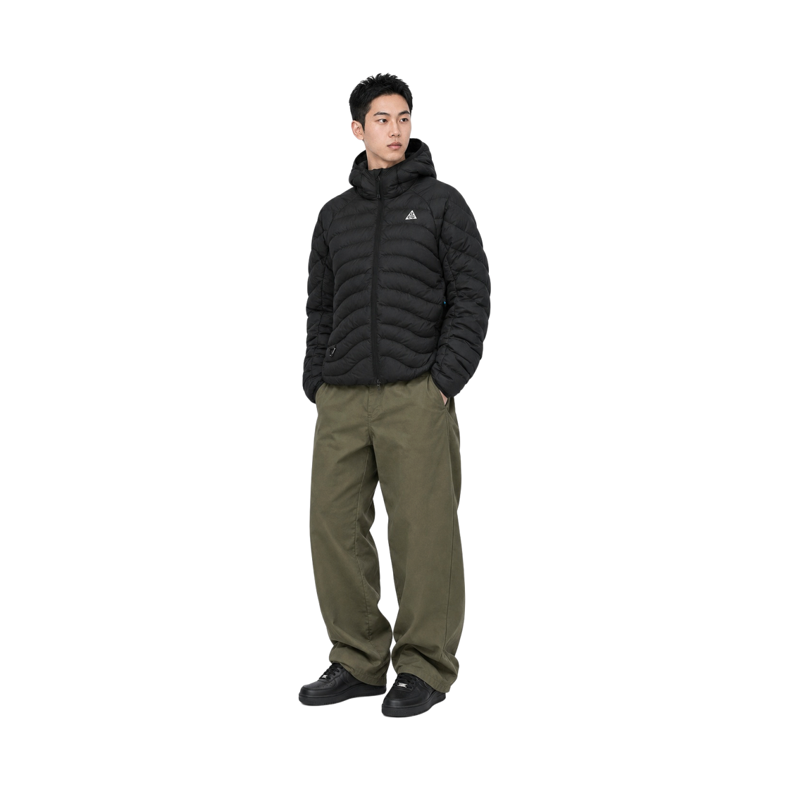 나이키 ACG 라바 플로우 써마핏 ADV 자켓 블랙 서밋 화이트 - 아시아(Nike ACG Lava Flow Therma-Fit ADV Jacket Black Summit White - Asia) - 7