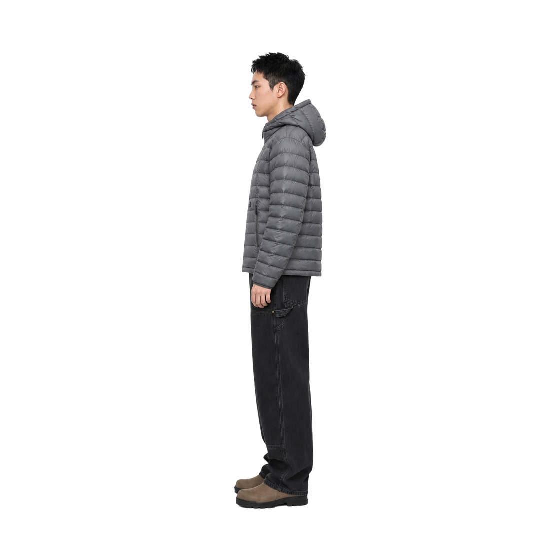 노스페이스 화이트 라벨 칼릭스 LT 다운 자켓 RDS 스틸 그레이 - 26FW(The North Face White Label Kalix LT Down Jacket RDS Steel Gray - 26FW) - 5