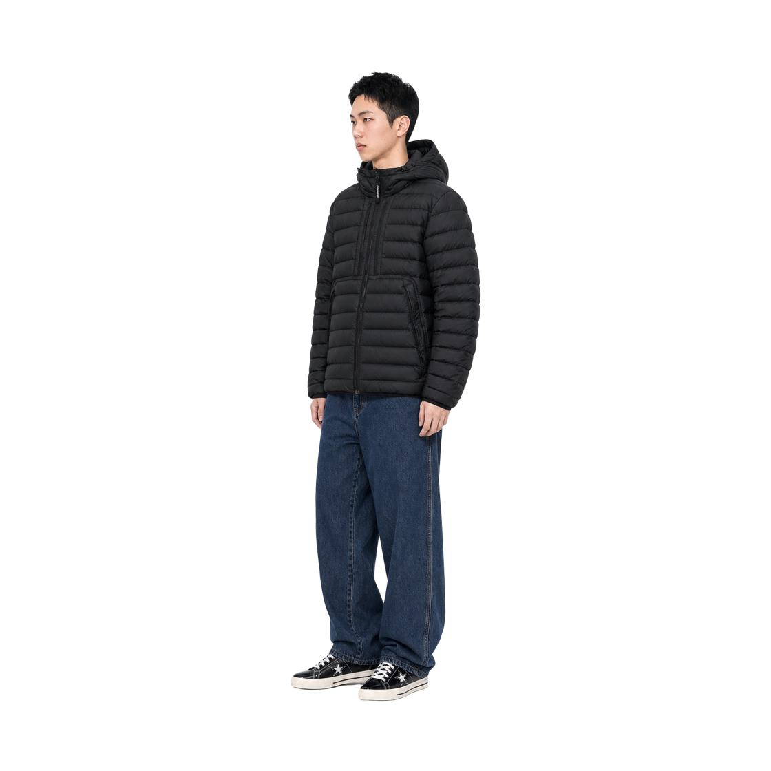 C.P. 컴퍼니 D.D. 쉘 고글 체스트 포켓 자켓 블랙 - 26FW(C.P. Company D.D. Shell Goggle Chest Pocket Jacket Black - 26FW) - 3