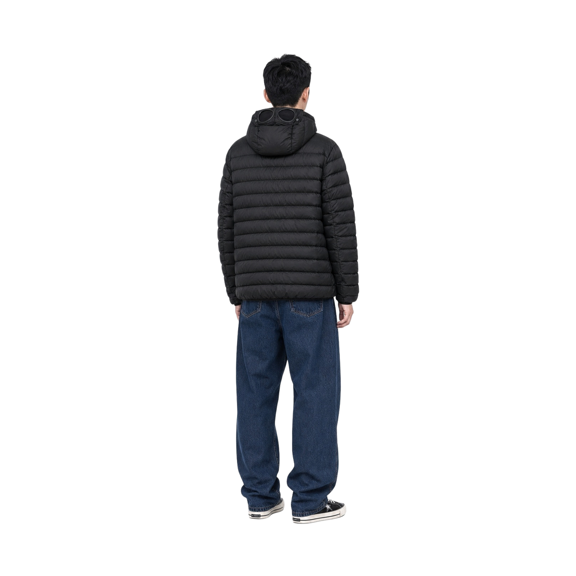 C.P. 컴퍼니 D.D. 쉘 고글 체스트 포켓 자켓 블랙 - 26FW(C.P. Company D.D. Shell Goggle Chest Pocket Jacket Black - 26FW) - 6