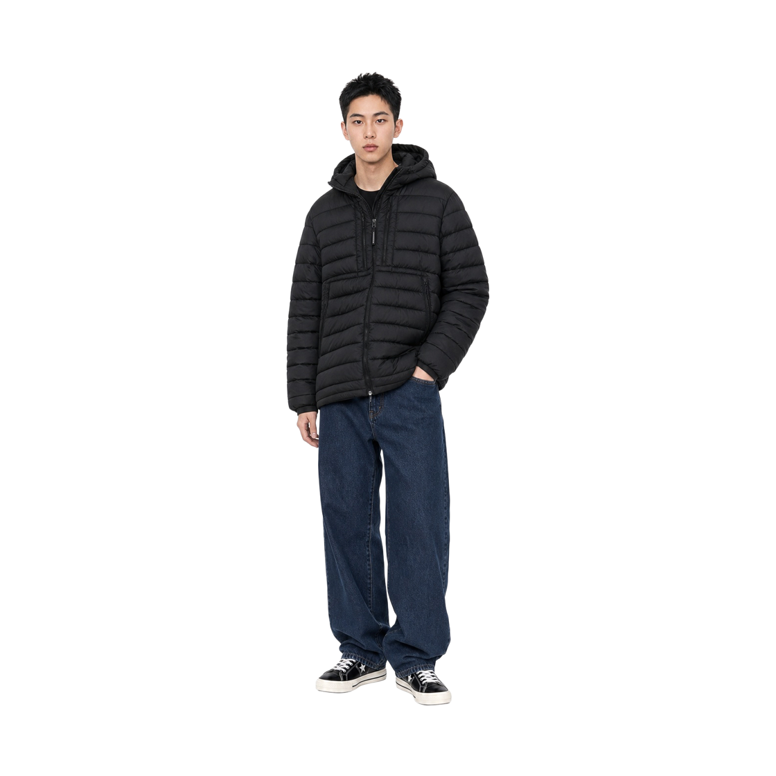 C.P. 컴퍼니 D.D. 쉘 고글 체스트 포켓 자켓 블랙 - 26FW(C.P. Company D.D. Shell Goggle Chest Pocket Jacket Black - 26FW) - 4