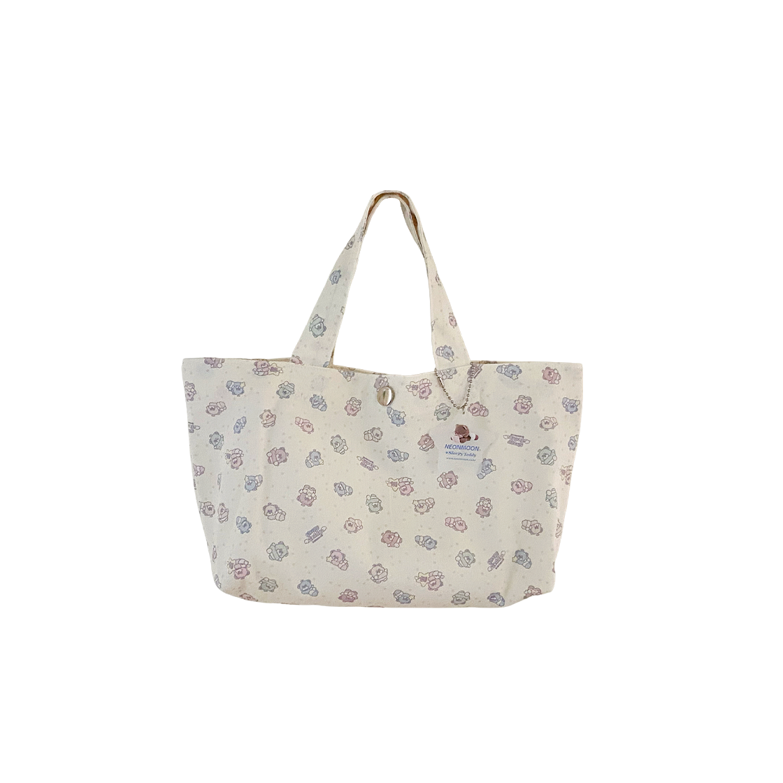 S_Candy Teddy NEONMOON Sleepy Teddy Pattern Bag (S) Candy