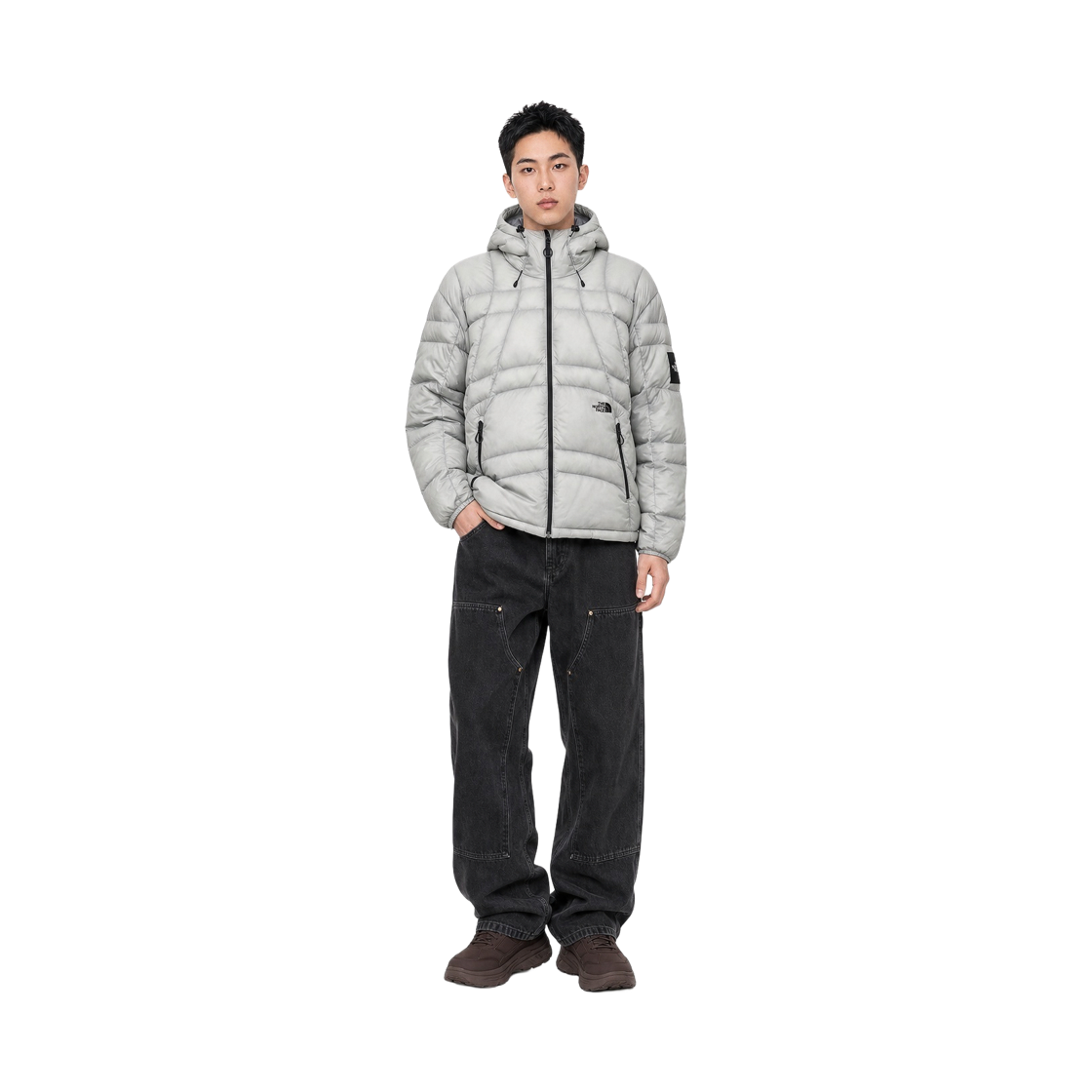 노스페이스 웨이브 LT 온 자켓 아이스 그레이 - 26FW(The North Face Wave LT On Jacket Ice Gray - 26FW) - 4