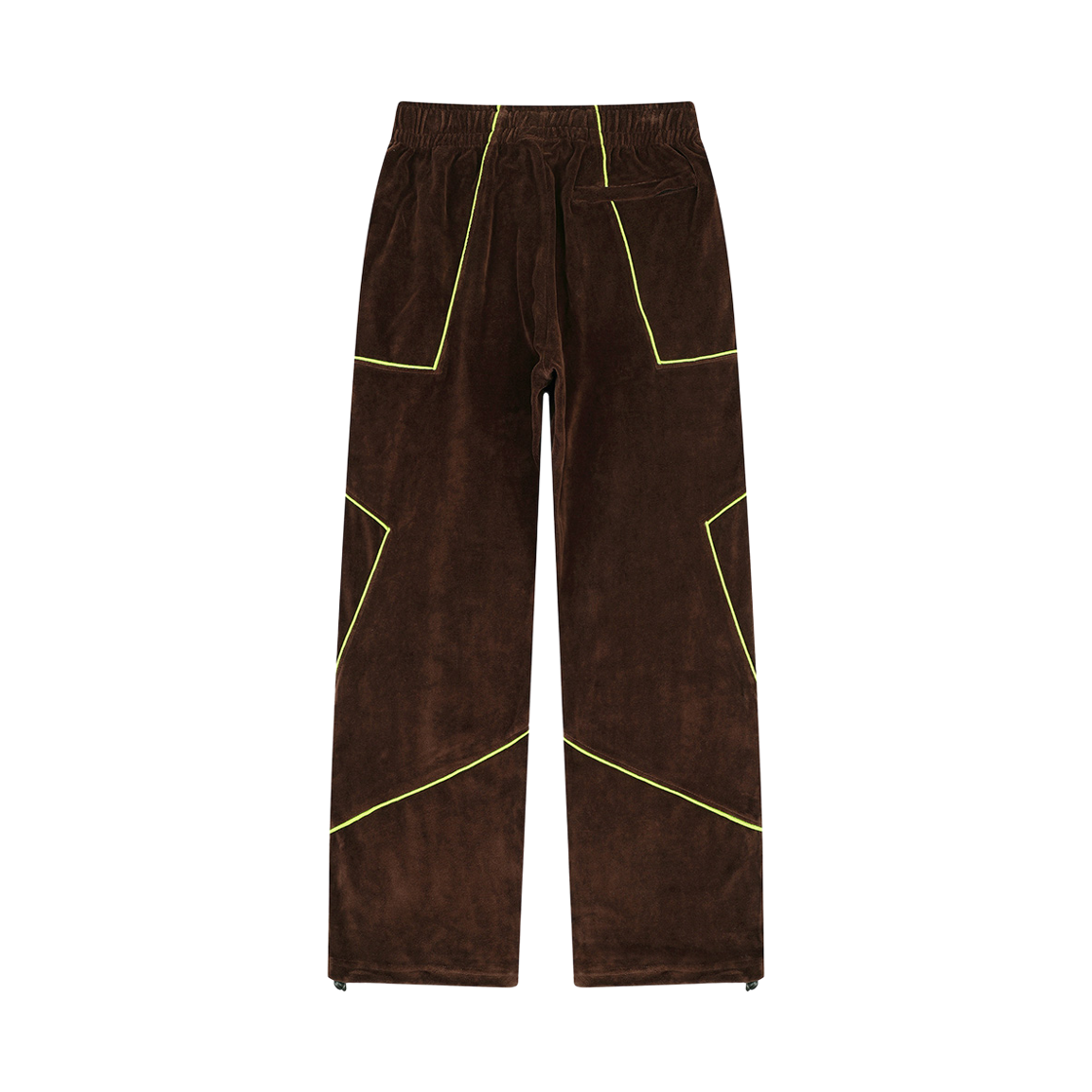 피어 레이브 스케이트보드 크리시벨벳 트랙 팬츠 브라운(PEER Rave Skateboards Chrissyvelvet Trackpant Brown) - 2