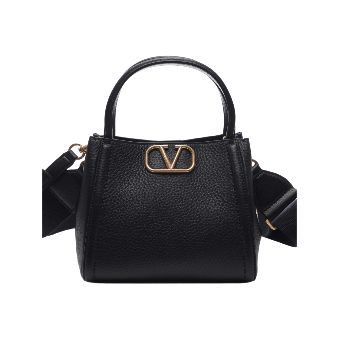 6W2B0R22 IMZ 0NO 25S [15% 쿠폰] Valentino Vlogo Signature Shoulder Bag Black