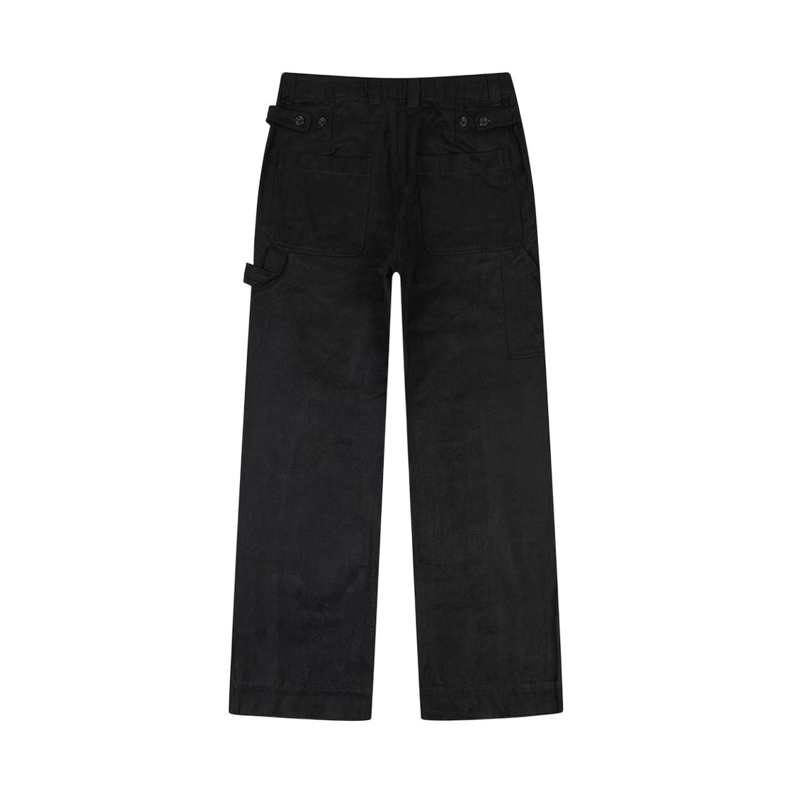 피어 벌스데이수트 코튼 스웨이드 더블 니 팬츠 블랙(PEER Birthdaysuit Cotton Suede Double Knee Pants Black) - 2