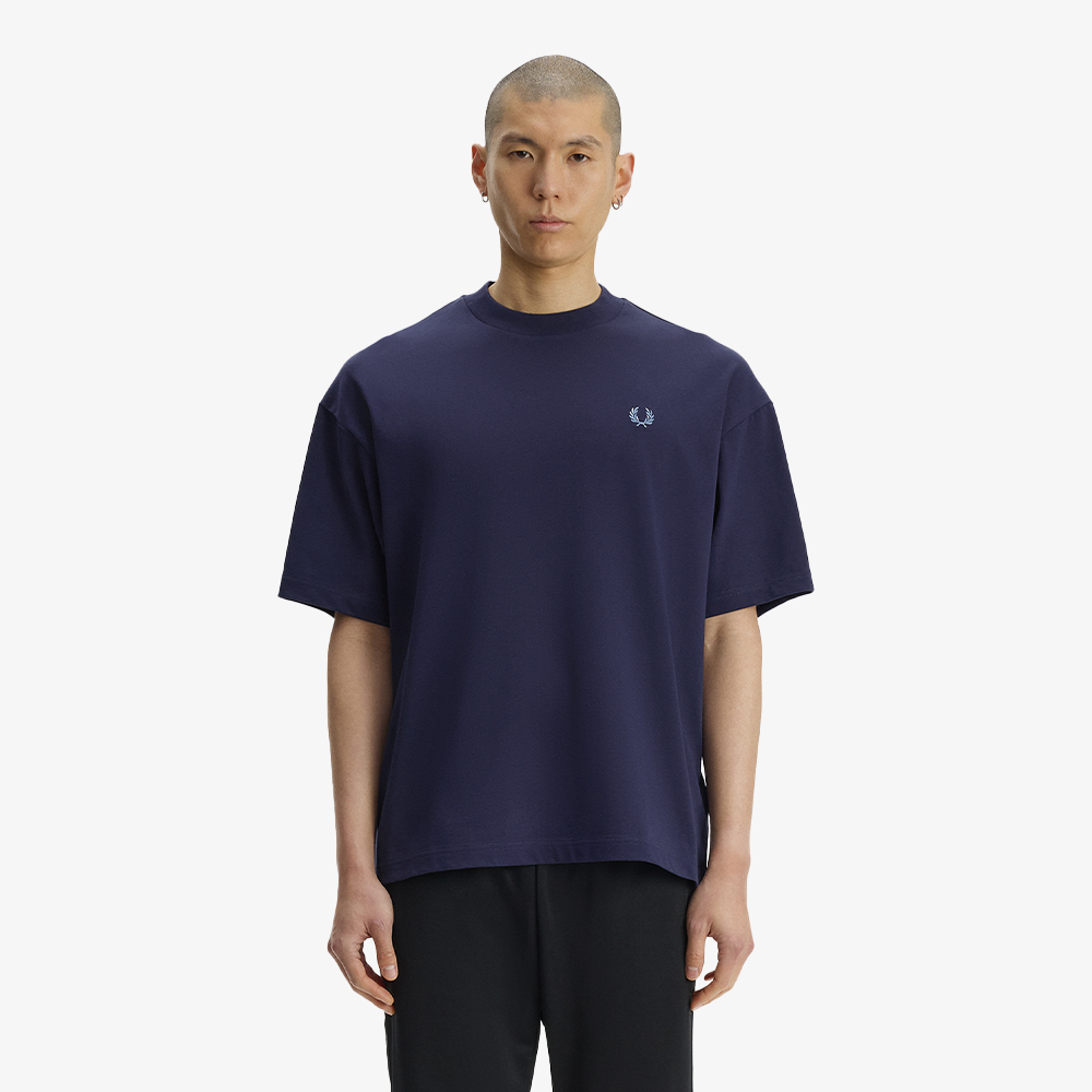 프레드페리 오버사이즈드 티셔츠 트와일라잇네이비(Fred Perry Oversized T-Shirt Twilight Navy) - 3