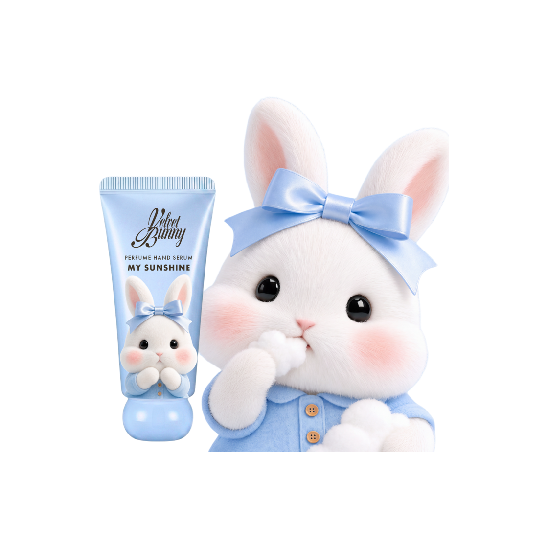 벨벳바니 x 베티바니 퍼퓸 핸드세럼 키링 50ml(VELVETBUNNY x VETTYBUNNY Perfume Hand serum 50ml) - 5