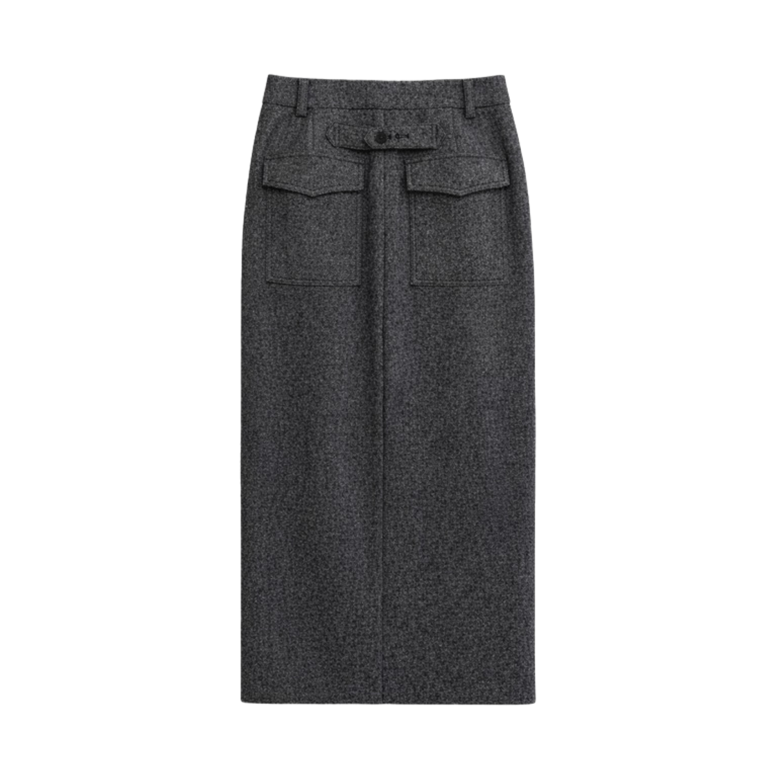프리터 클래식 테일러드 울 스커트 그레이(FRITUR Classic Tailored Wool Skirt Grey_F263SK04) - 2