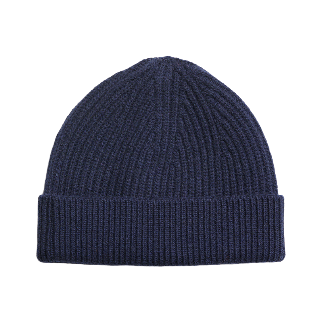 건지울른스 앵커 플로팅 숏 비니 네이비(Guernsey Woollens Anchor Floating Short Beanie Navy) - 2