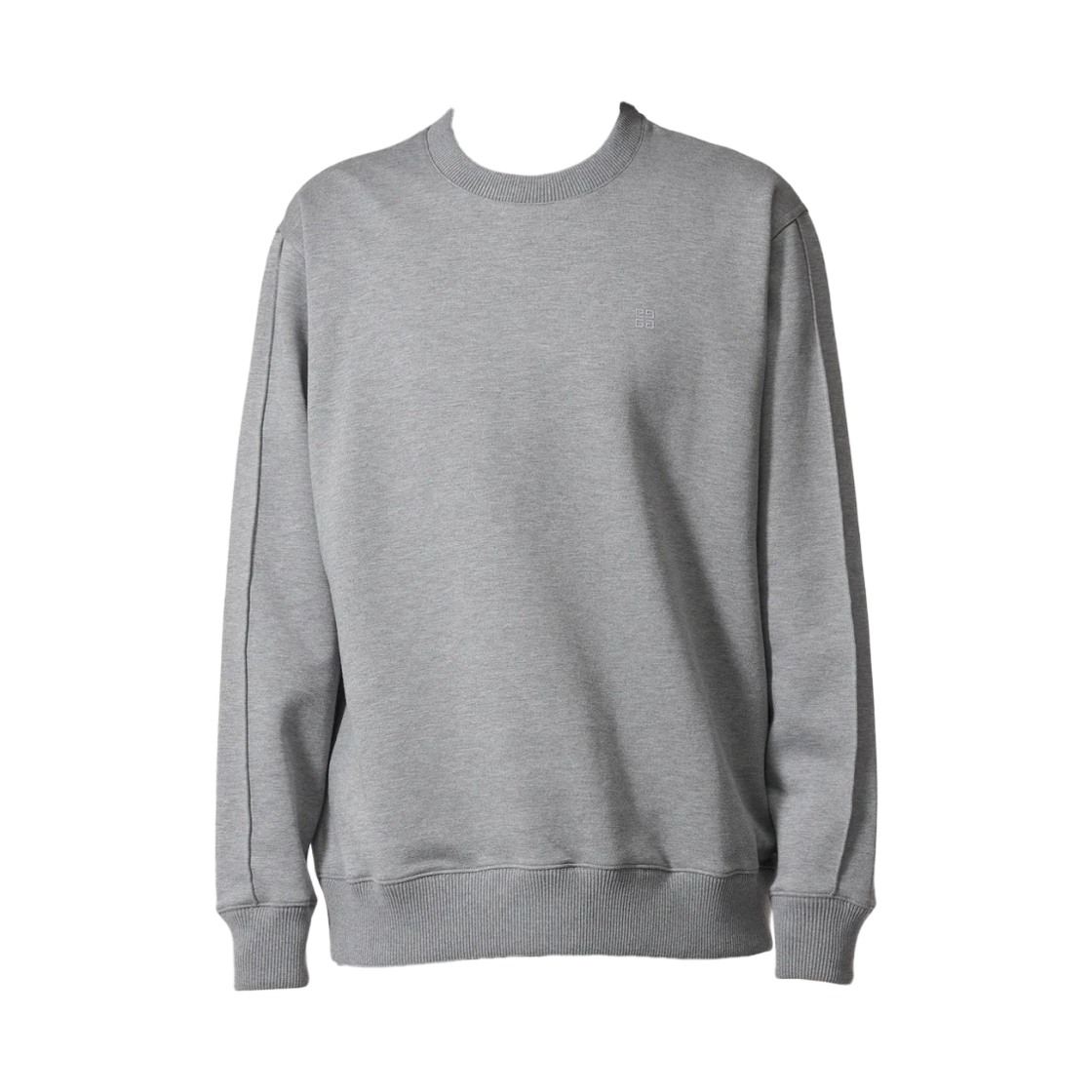 지방시 베이스 클래식핏 스웨트셔츠 라이트 그레이(Givenchy Base Classic Fit Sweatshirt Light Grey)