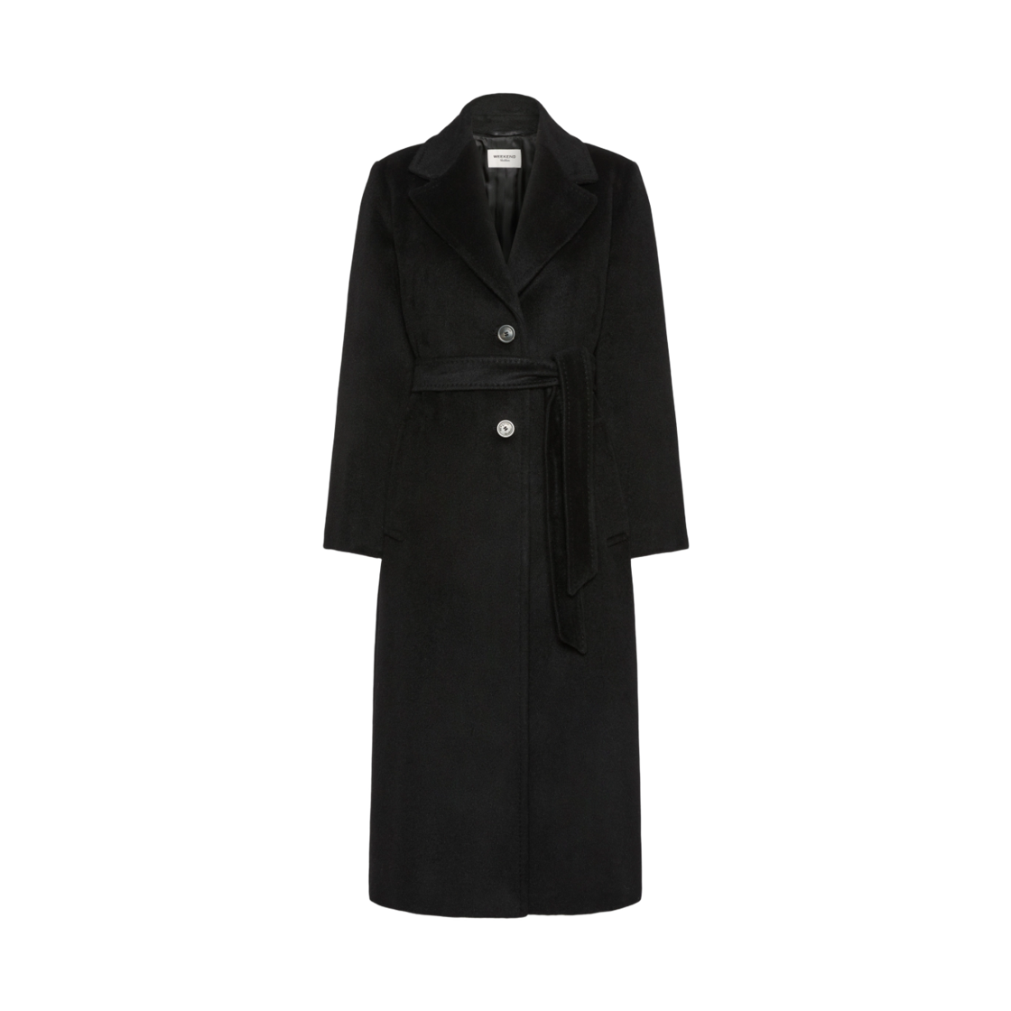 BRONTE-001 (W) Weekend Max Mara Bronte Wool Coat Black