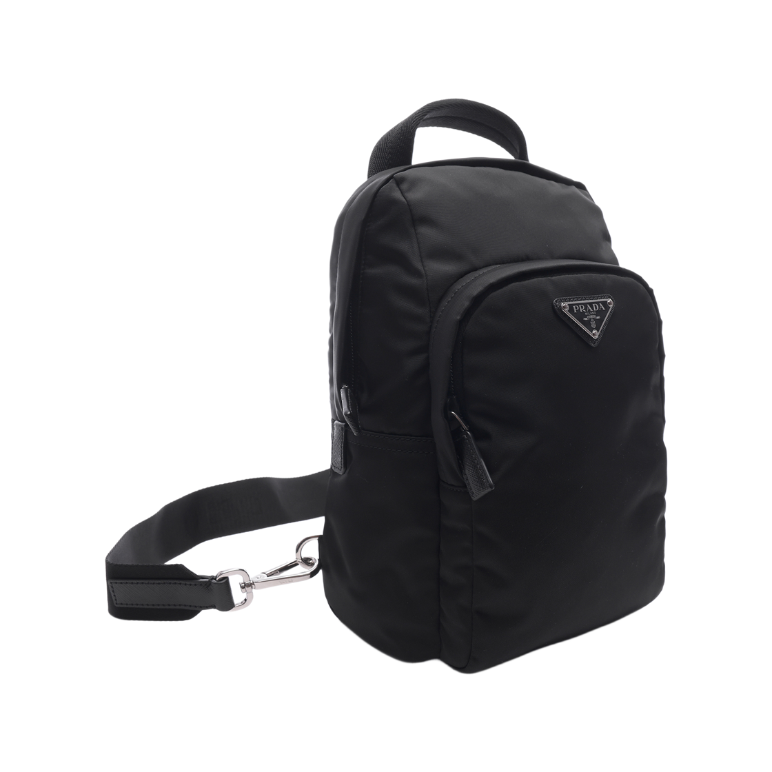 [15% 쿠폰] 프라다 리나일론 앤 사피아노 레더 백팩 블랙([15% 쿠폰] Prada Re-Nylon and Saffiano Leather Backpack Black) - 3