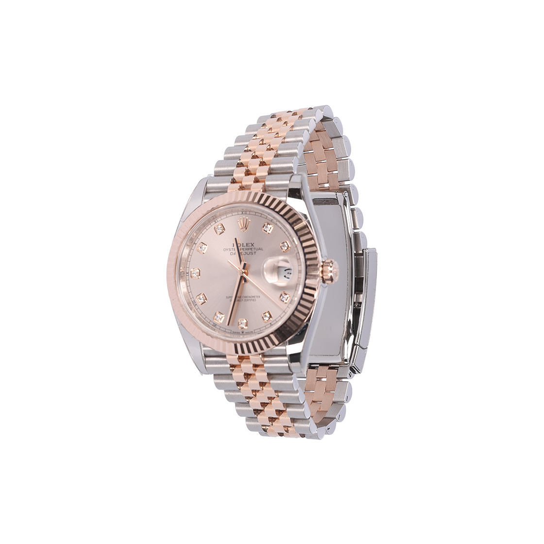 IT5NJF3H8UKV Rolex Datejust 18K Everose Gold Steel