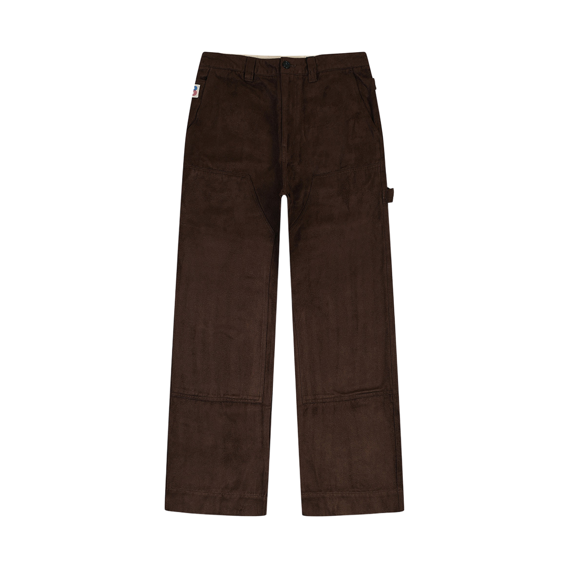 피어 벌스데이수트 코튼 스웨이드 더블 니 팬츠 브라운(PEER Birthdaysuit Cotton Suede Double Knee Pants Brown)